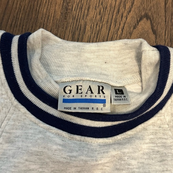 Vintage Golf Quilted shouldered sweatshirt Sz L - Picture 4 of 8